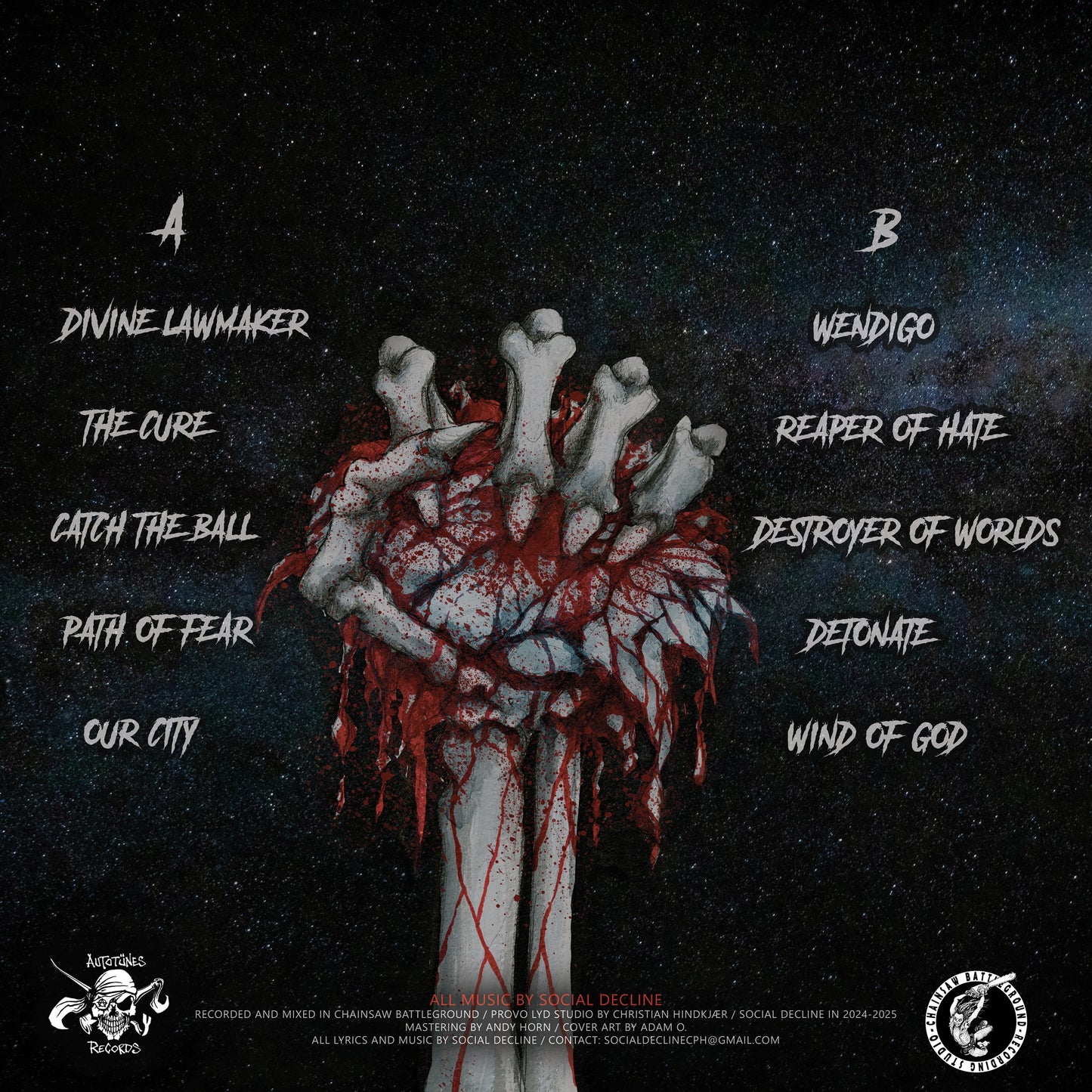 Social Decline "Destroyer of Worlds" 12" vinyl