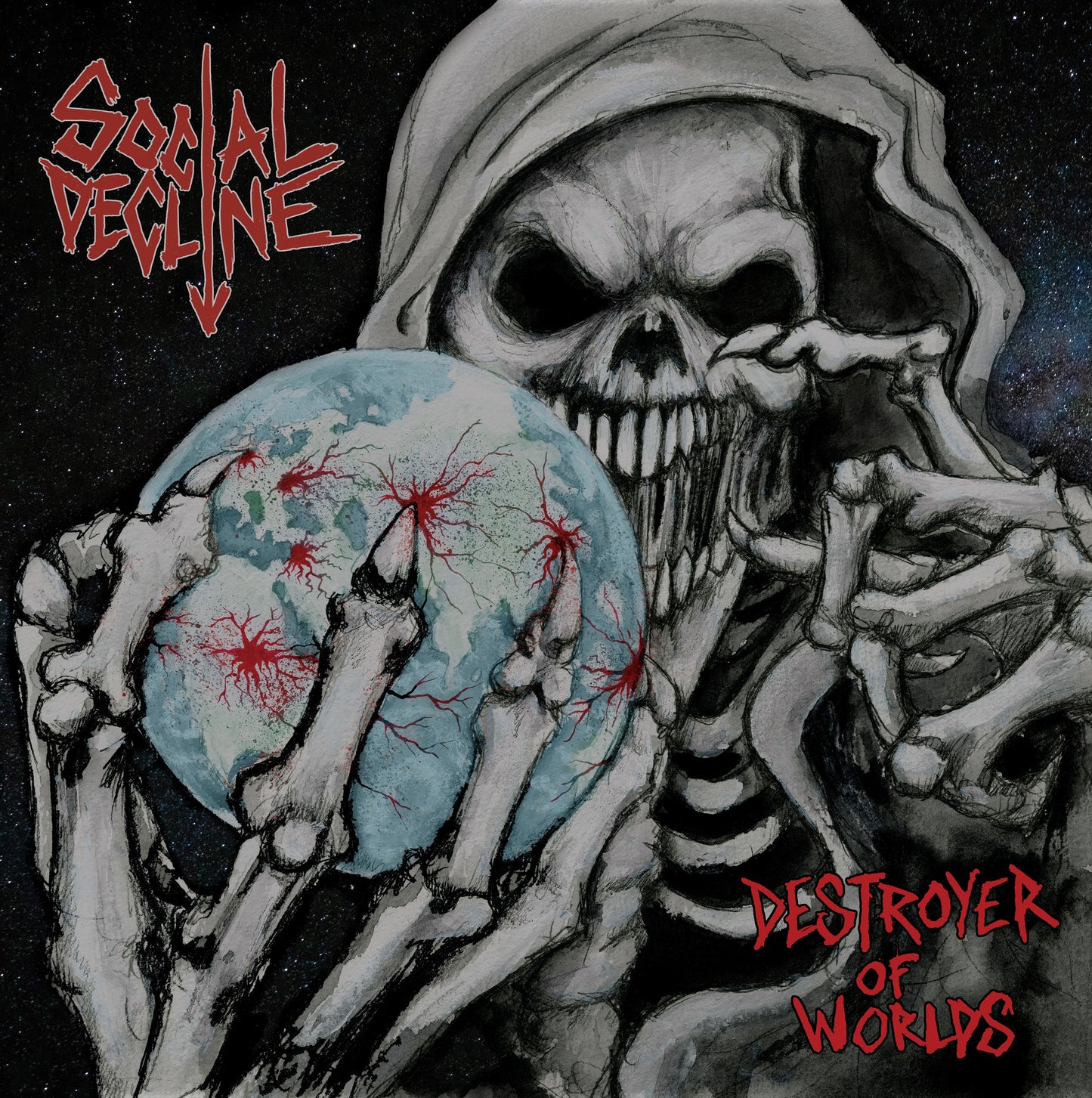Social Decline "Destroyer of Worlds" 12" vinyl