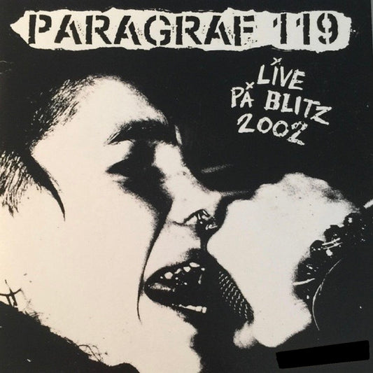 Paragraf 119 "Live på Blitz 2002" CD